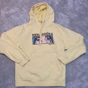 Yellow jiu jitsu sweatshirt, just roll
